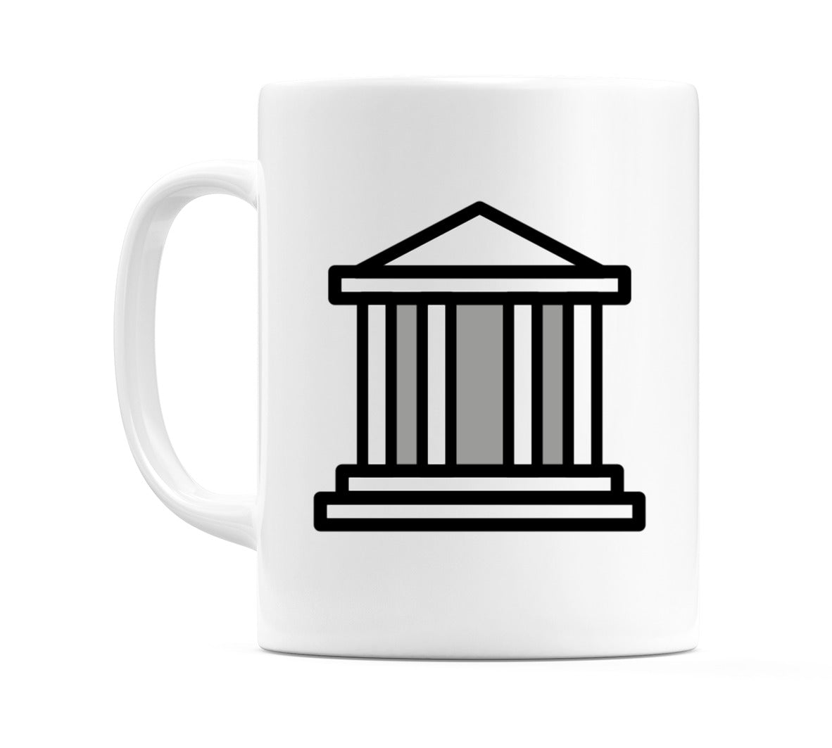 Classical Building Emoji Mug