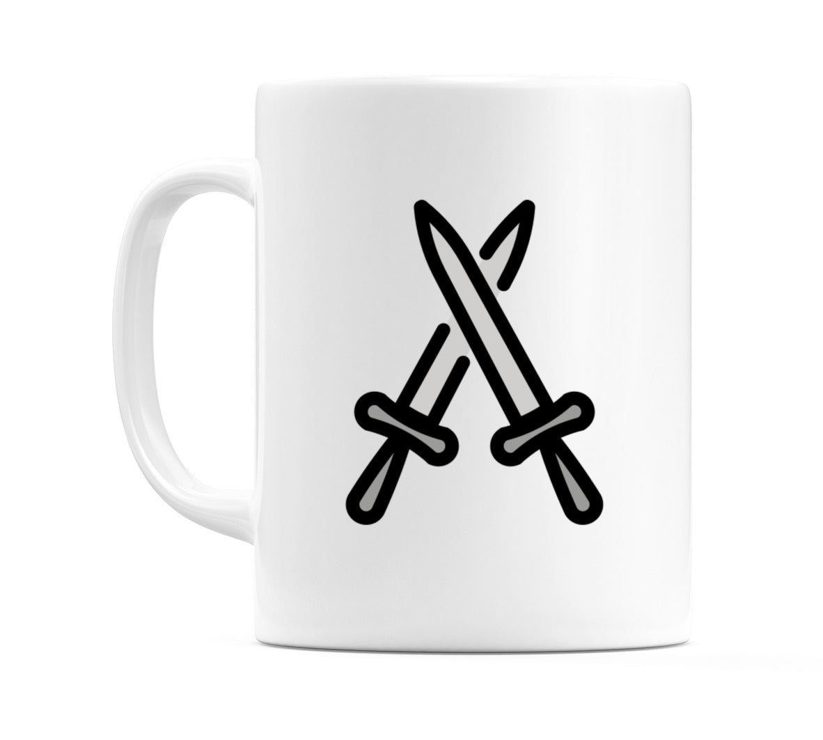 Crossed Swords Emoji Mug