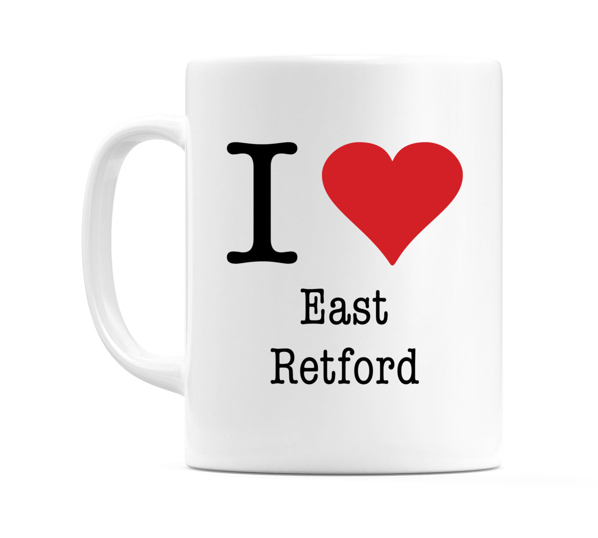 I Love East Retford Mug