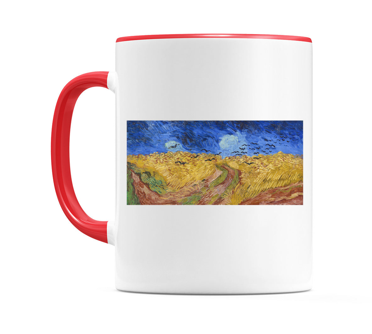 Wheatfield with Crows (1890) Mug