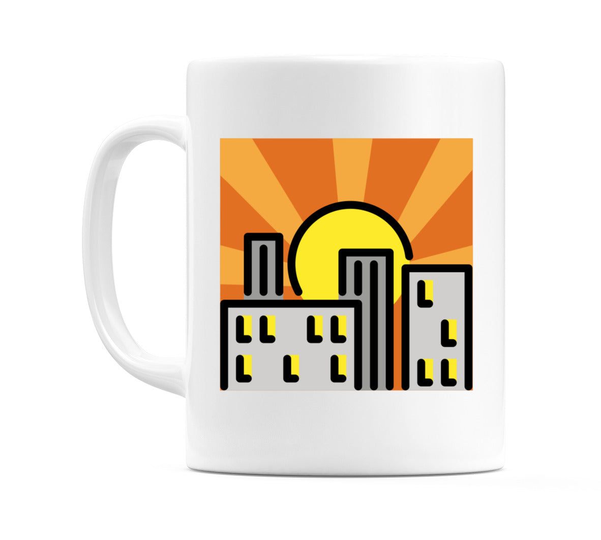 Sunset Emoji Mug