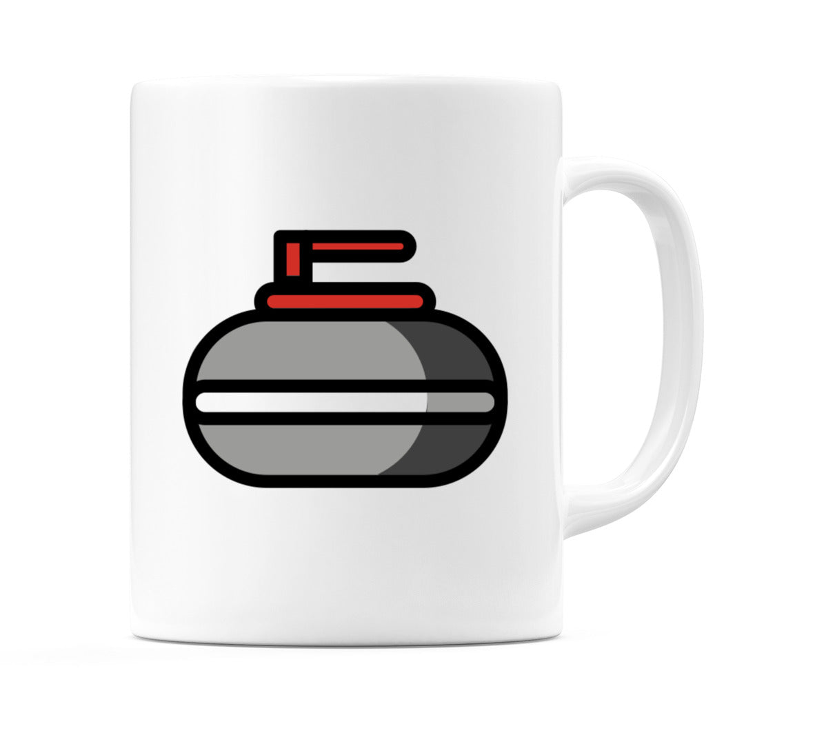 Curling Stone Emoji Mug