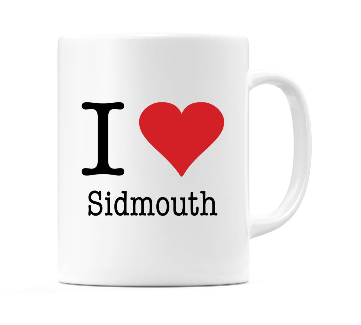 I Love Sidmouth Mug