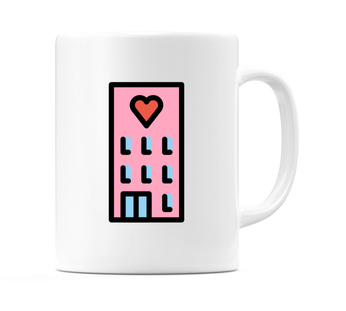 Love Hotel Emoji Mug