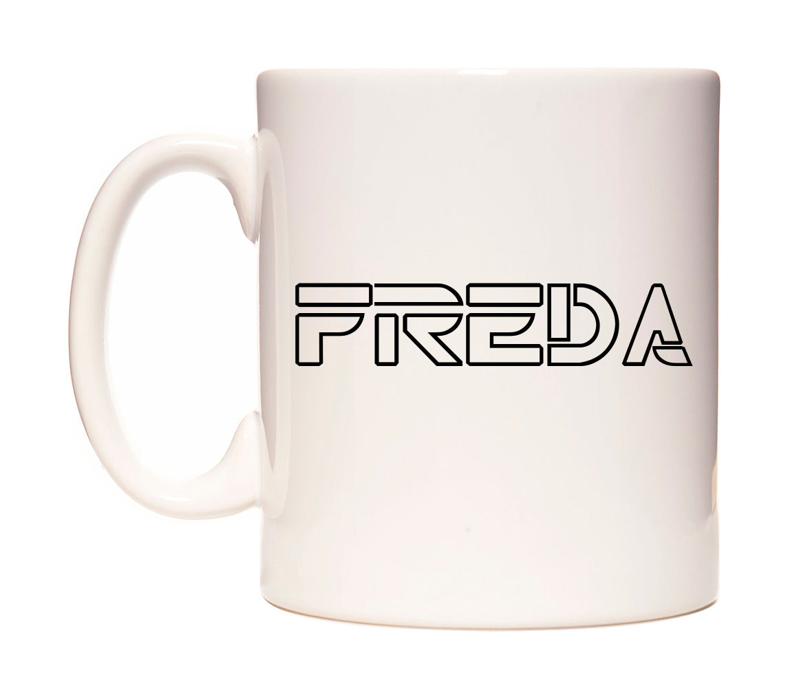 Freda - Tron Themed Mug