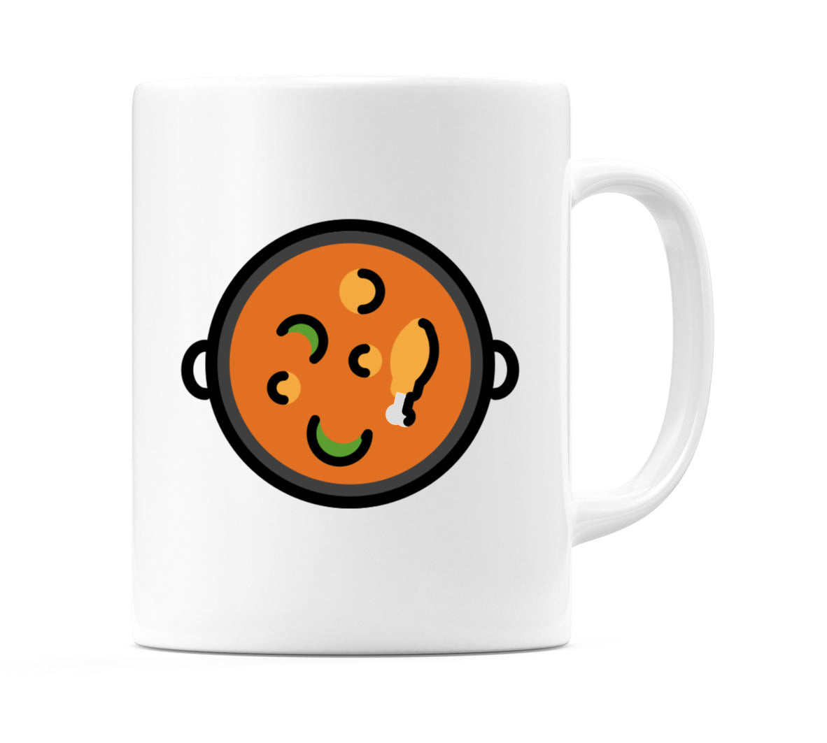 Shallow Pan Of Food Emoji Mug