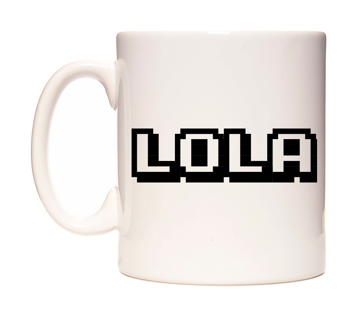 Lola - Arcade Themed Mug