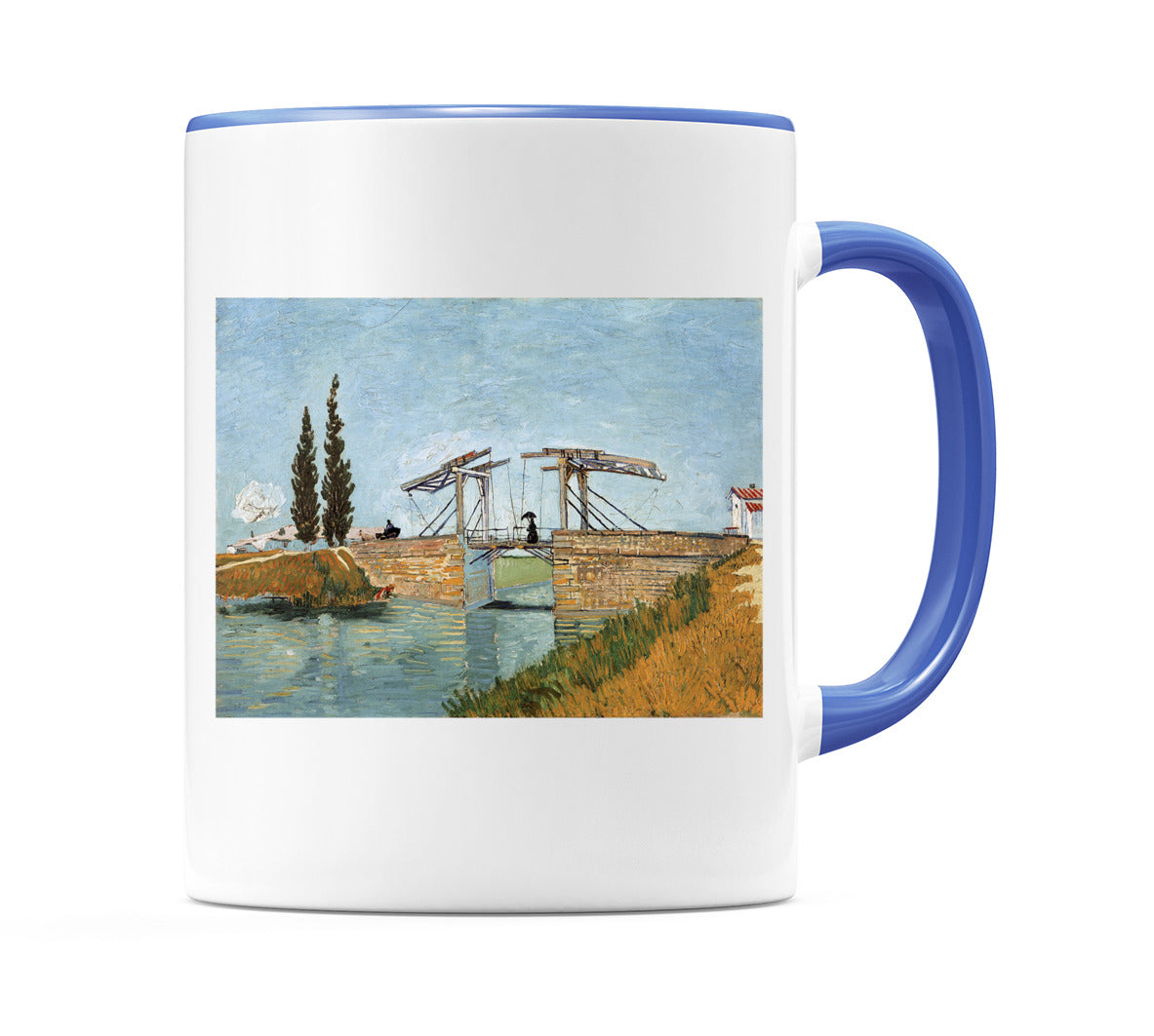 Langlois Bridge at Arles (1888) Mug