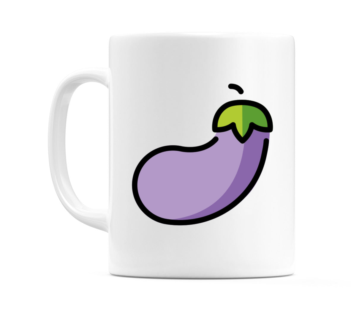Eggplant Emoji Mug