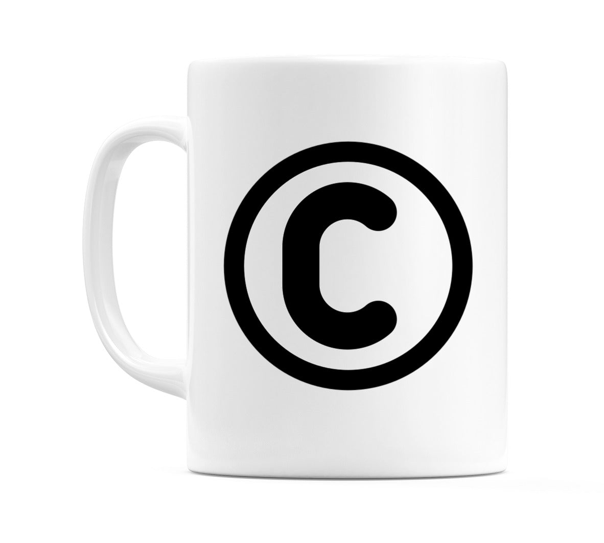 Copyright Emoji Mug