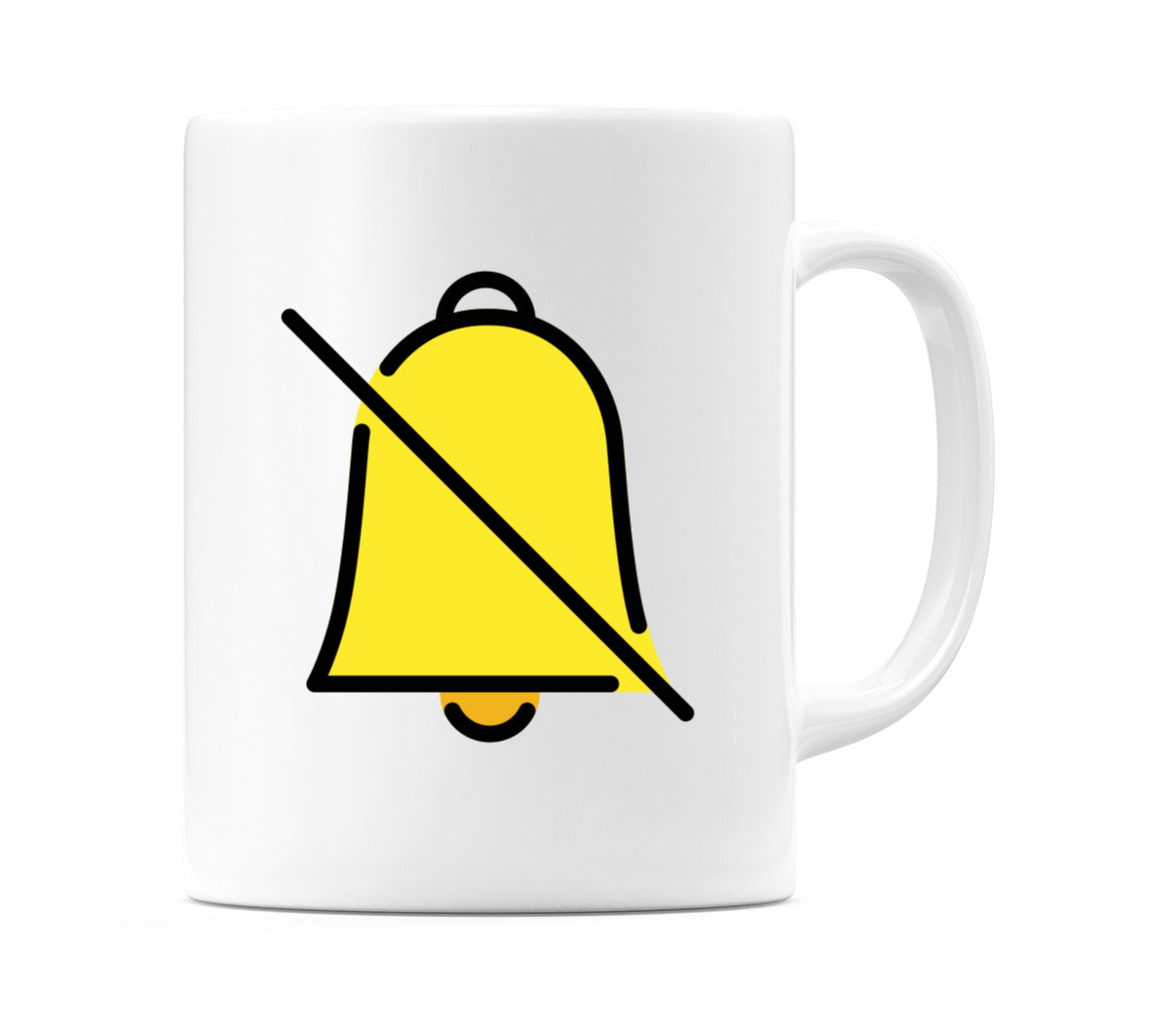 Bell With Slash Emoji Mug