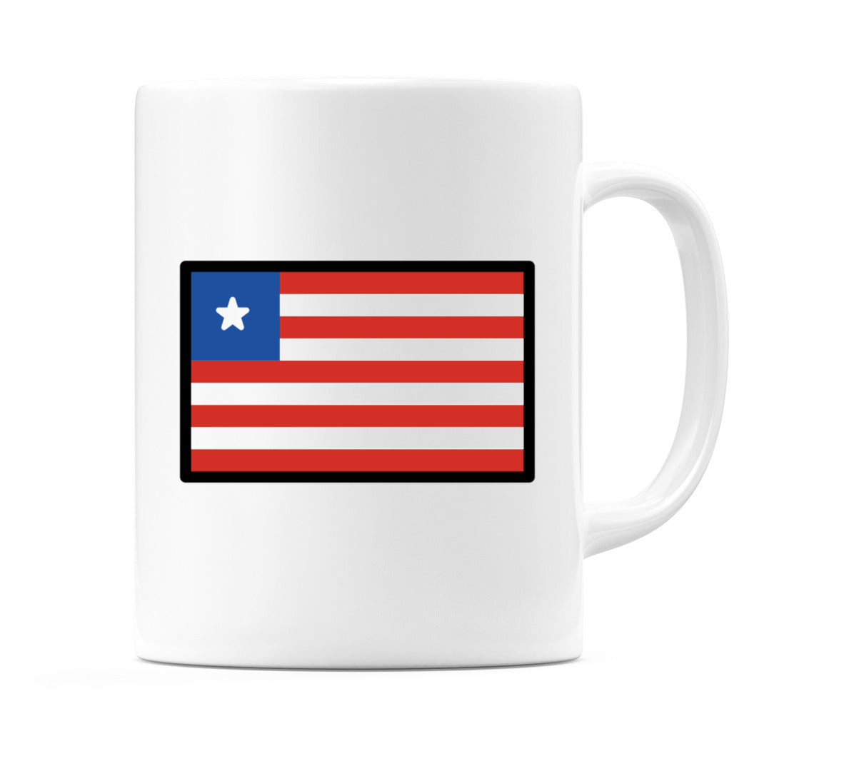 Liberia Flag Emoji Mug