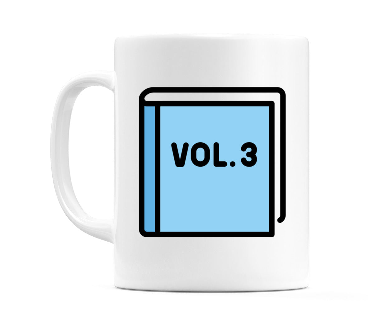 Blue Book Emoji Mug
