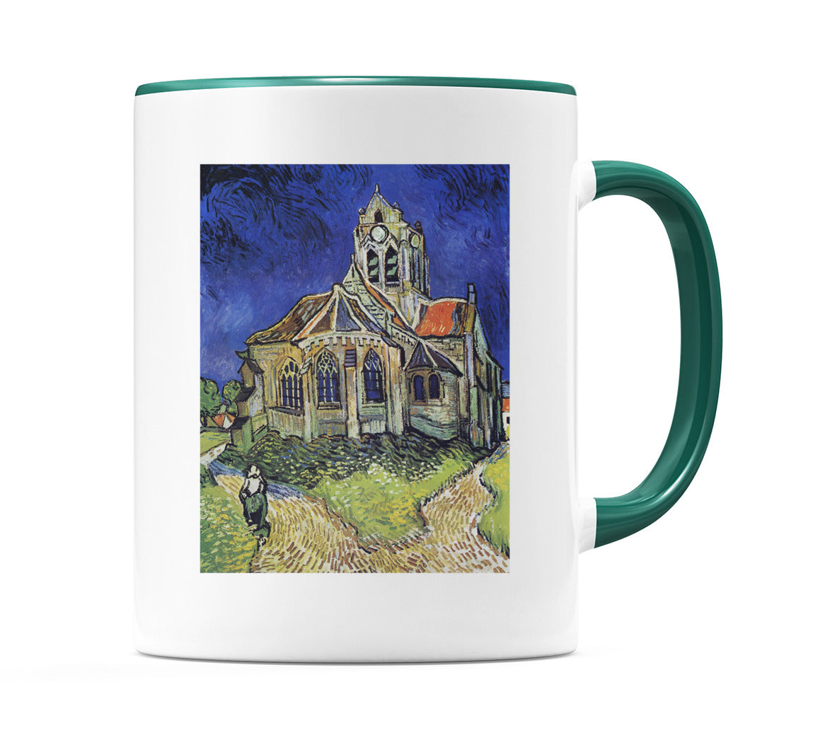 The Church at Auvers (1890) Mug