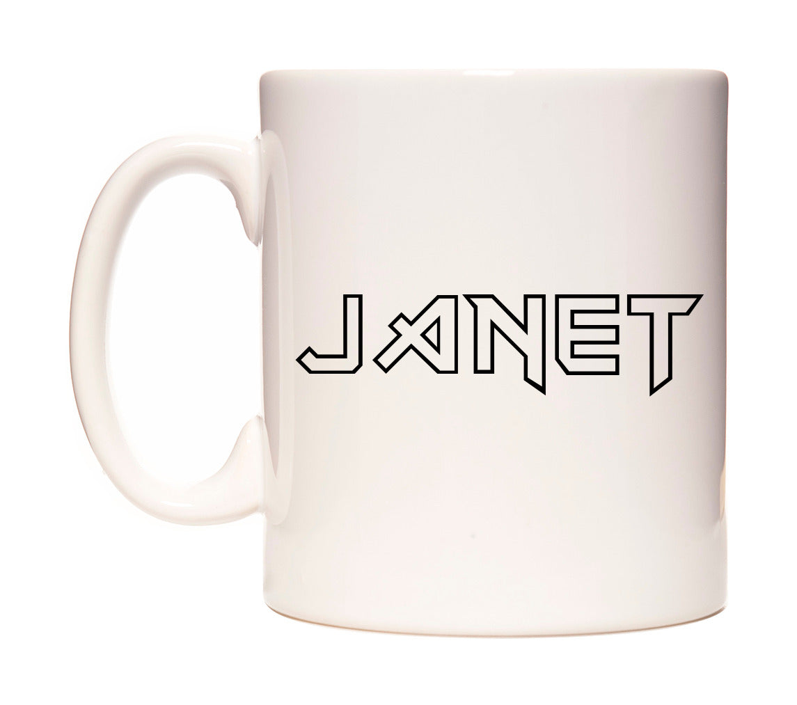 Janet - Iron Maiden Themed Mug