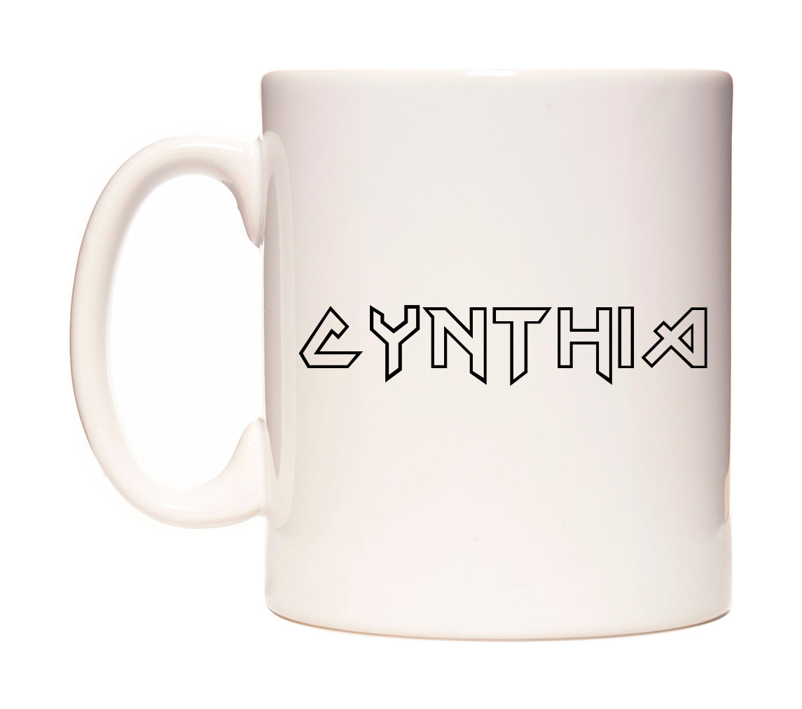 Cynthia - Iron Maiden Themed Mug