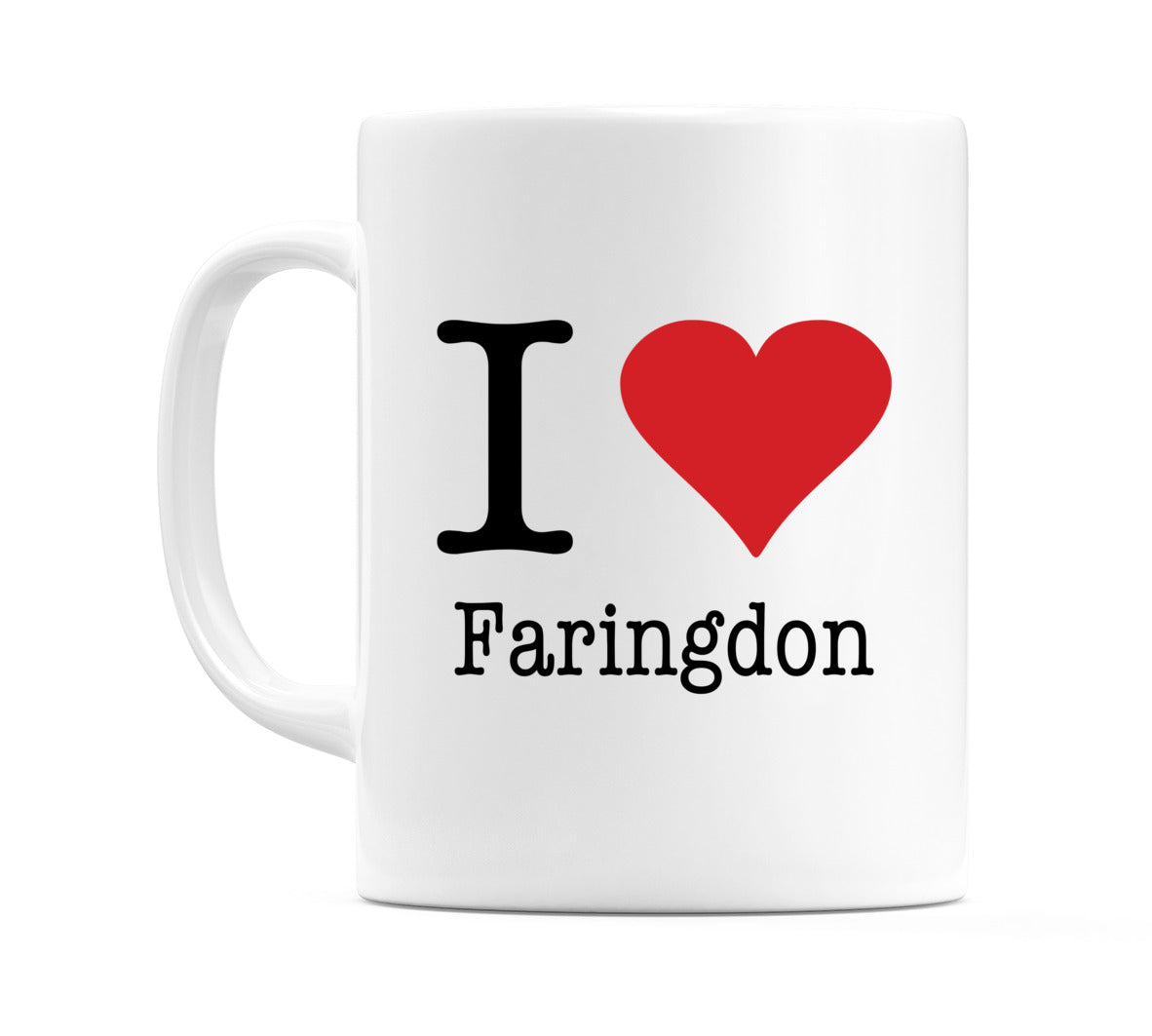 I Love Faringdon Mug