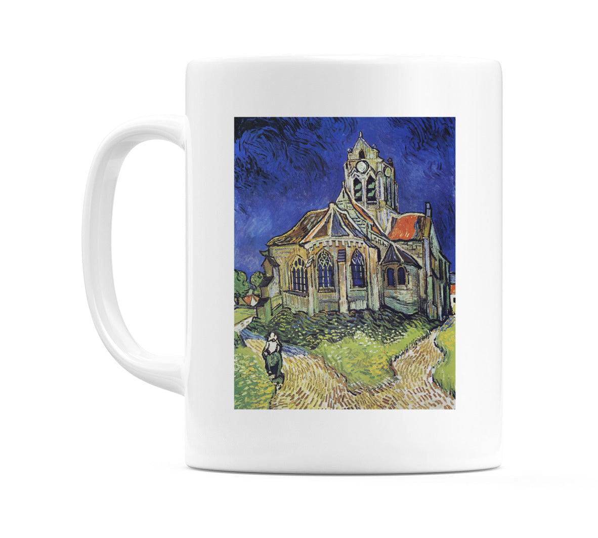 The Church at Auvers (1890) Mug